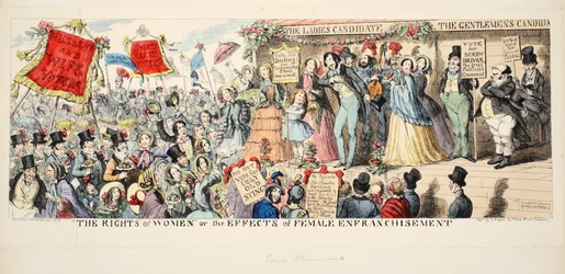 De rechten van vrouwen, of de effecten van vrouwelijke emancipatie, uitgegeven 1853